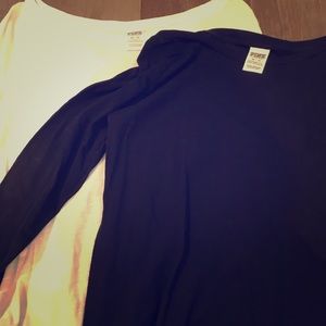 2for1 Victoria Secrets Pink 3/4 shirt